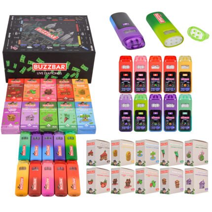 EU Warehouse Stock Buzzbar 2g Disposable Dual Flavor