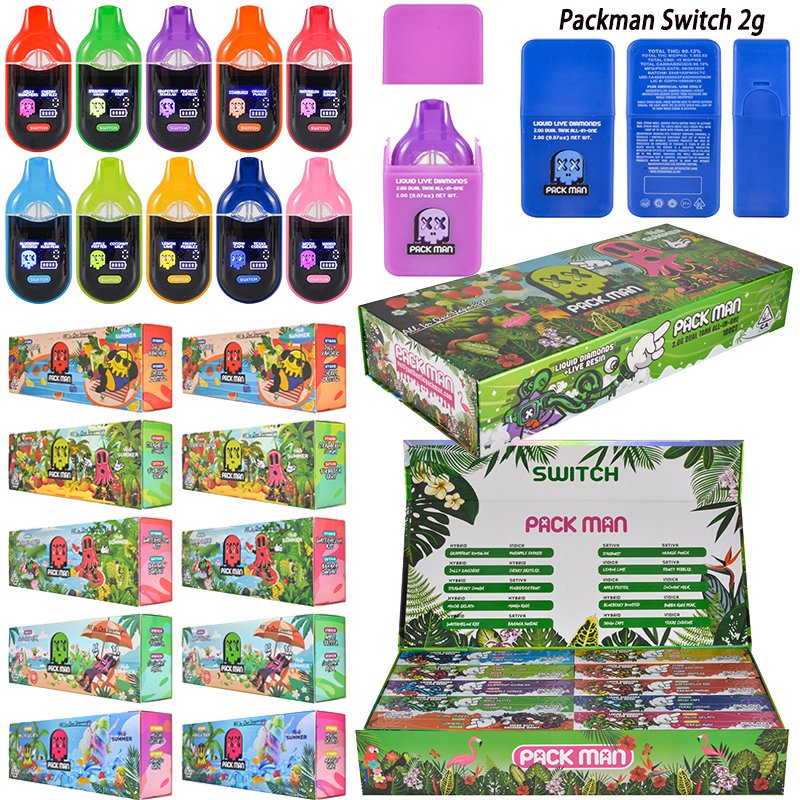 packman switch 2g packman dual flavor disposable